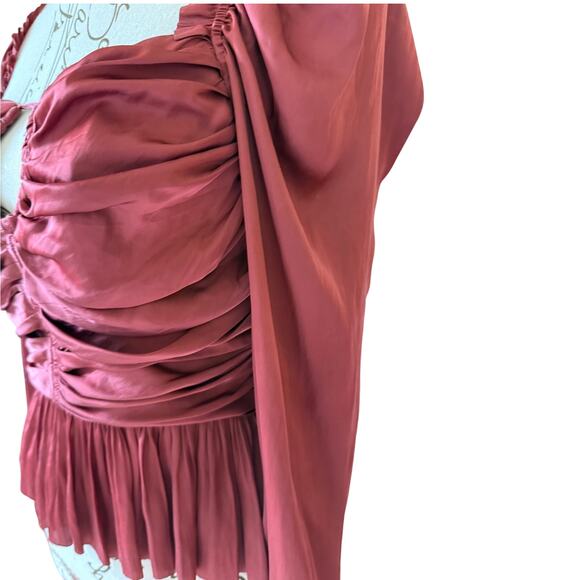 Ulla Johnson Rust Blouse - Picture 7 of 15